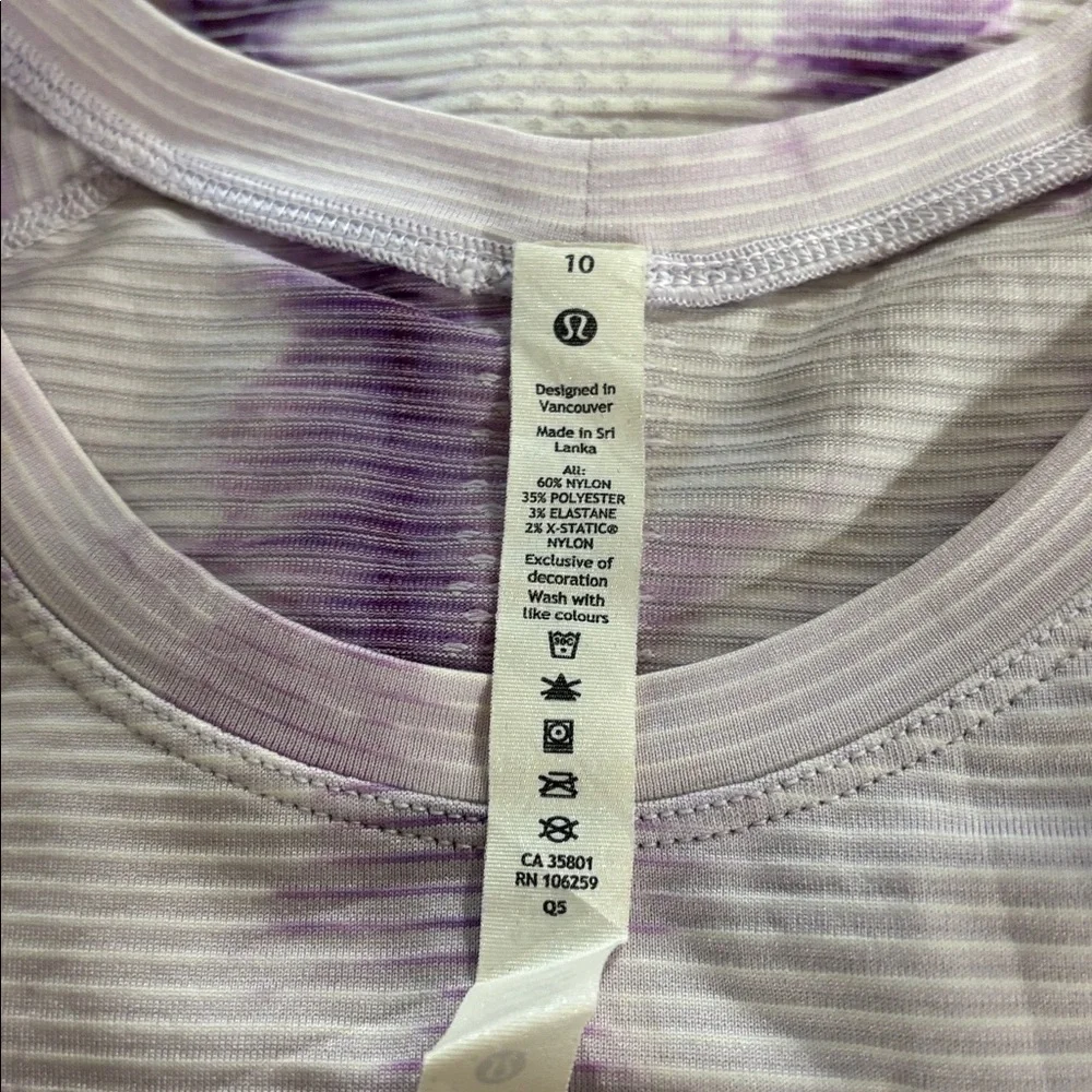 LULULEMON SHORT SLEEVE SWIFTLY - Picture 5 of 5